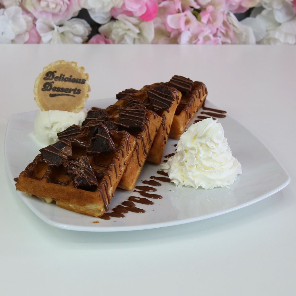brownie waffle