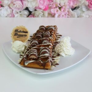 kinder bueno waffle
