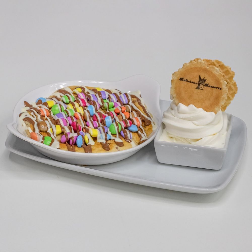 smarties cookie dough