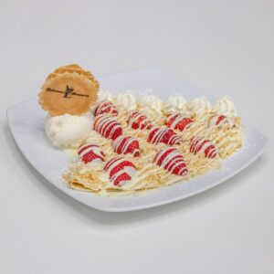Strawberry Shortbread Crepe