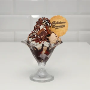 Chocolate Brownie Sundae