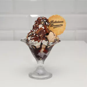 Chocolate Brownie Sundae