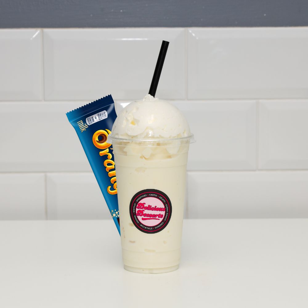 orange milkshake